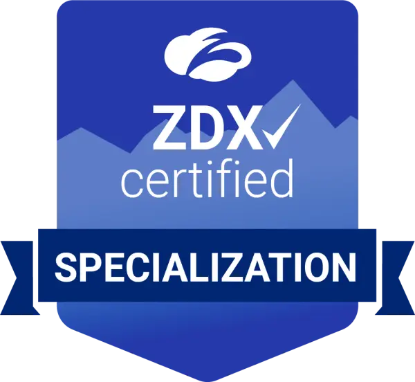 Certificado da ZDX